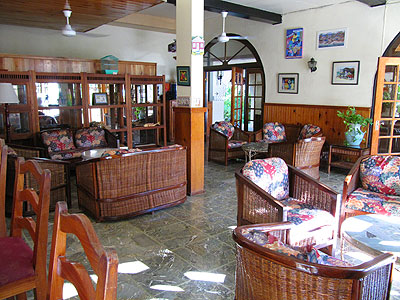 Dining Room, Lounge and Patio - Charela Inn - Negril Resorts and Hotels, Jamaica