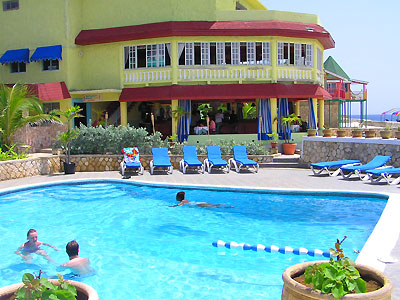 Pools, Sea entrances and Snorkeling - Samsara Hotel Pool - Negril Jamaica Resorts and Hotels