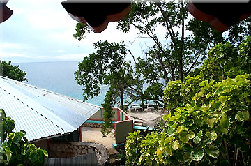 Seaside Rooms (2) - Xtabi room #7 view, Negril Jamaica Resorts and Hotels