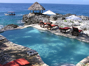 The Pool and Snorkeling Coves - Tensing Pen Pool, Negril Jamaica Resorts and Hotels