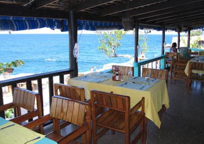 The Bar and Restaurant - Xtabi Seaside Restaurant, Negril Jamaica Resorts and Hotels